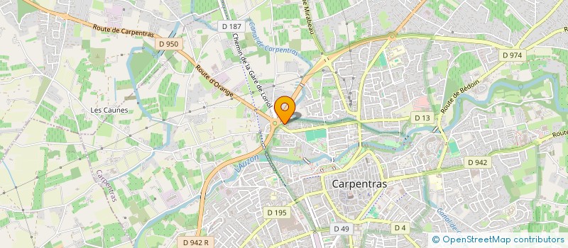 localisation de l'entreprise MONSIEUR GERARD INTEGLIA à CARPENTRAS