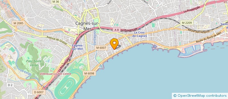 localisation de l'entreprise MONSIEUR GERARD ISAIA à CAGNES-SUR-MER