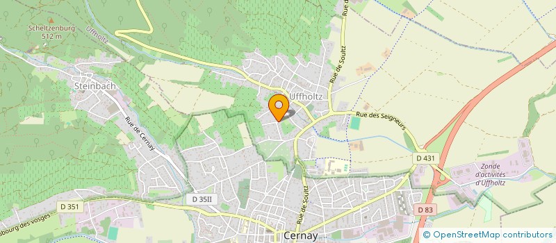 localisation de l'entreprise MONSIEUR GERARD JACOB  ASPACH-LE-BAS