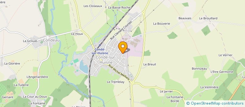localisation de l'entreprise MONSIEUR GERARD JAHANDIER à SABLONS-SUR-HUISNE
