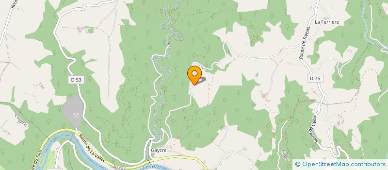 localisation de l'entreprise MONSIEUR GERARD JALADIEU  CADIX