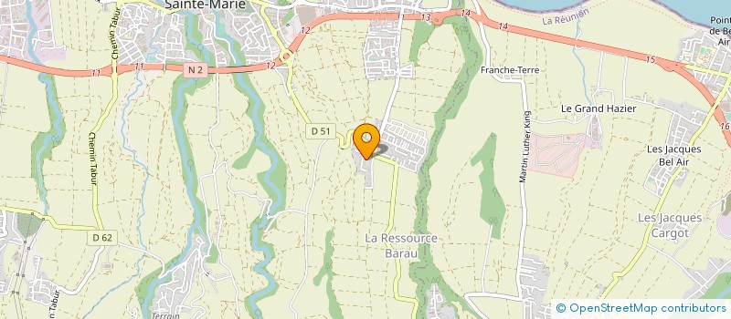 localisation de l'entreprise MONSIEUR GERARD JANVION à SAINTE-MARIE