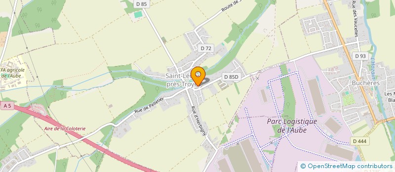 localisation de l'entreprise MONSIEUR GERARD JARRY  SAINT-LEGER-PRES-TROYES