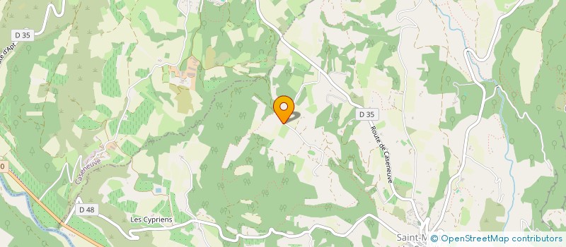 localisation de l'entreprise MONSIEUR GERARD JEAN  SAINT-MARTIN-DE-CASTILLON