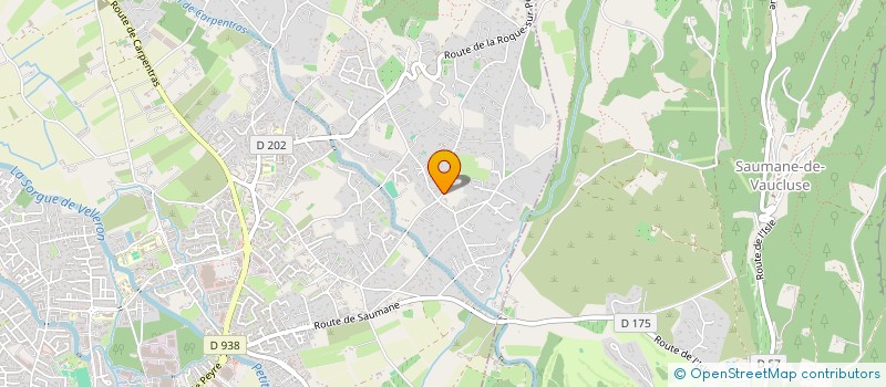 localisation de l'entreprise MONSIEUR GERARD JUILLARD  L'ISLE-SUR-LA-SORGUE