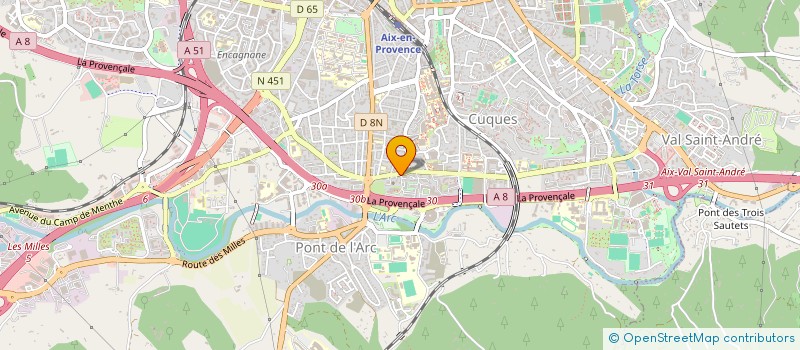 localisation de l'entreprise MONSIEUR GERARD JUVENTIN à AIX-EN-PROVENCE