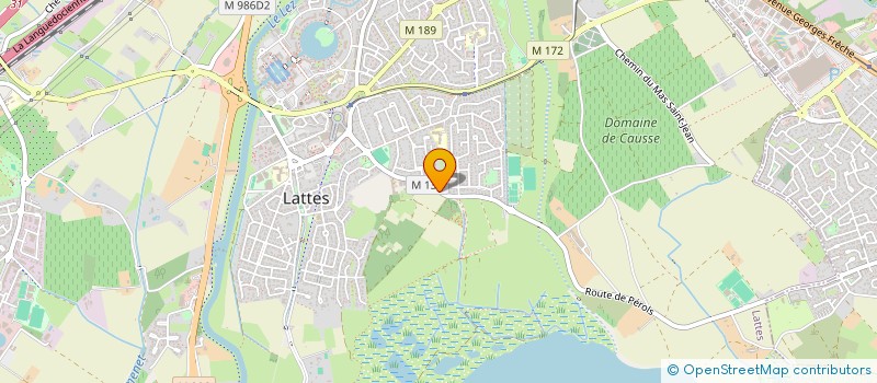 localisation de l'entreprise MONSIEUR GERARD KERMAREC à LATTES