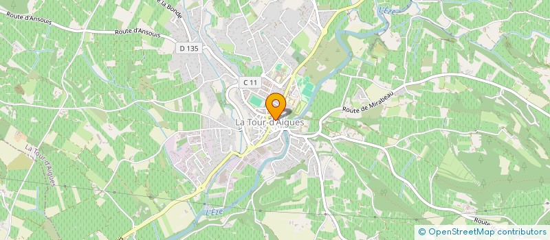 localisation de l'entreprise MONSIEUR GERARD KEUMURIAN  LA MOTTE D'AIGUES