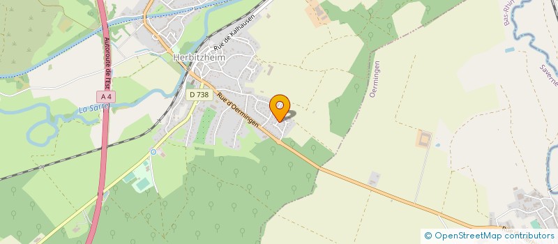 localisation de l'entreprise MONSIEUR GERARD KIRSCHWING  SCHOPPERTEN