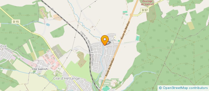 localisation de l'entreprise MONSIEUR GERARD KLEIN  ROUSSY-LE-VILLAGE