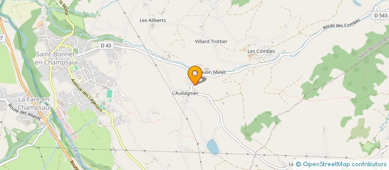 localisation de l'entreprise MONSIEUR GERARD KRIKORIAN à SAINT-JULIEN-EN-CHAMPSAUR