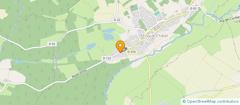 localisation de l'entreprise MONSIEUR GERARD L HOSTIS  ERVY-LE-CHATEL