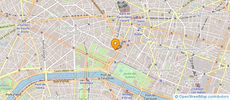 localisation de l'entreprise MONSIEUR GERARD LABOUREAU  PARIS