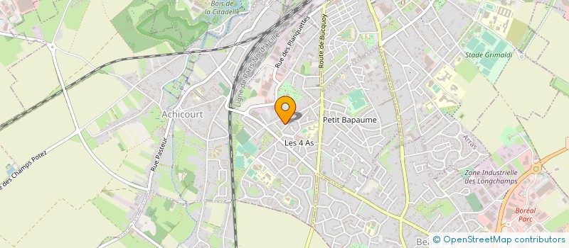 localisation de l'entreprise MONSIEUR GERARD LABROUSSE  ACHICOURT