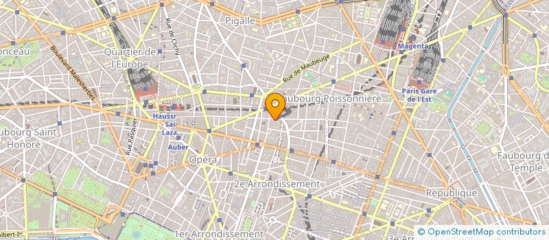 localisation de l'entreprise MONSIEUR GERARD LACROIX  PARIS