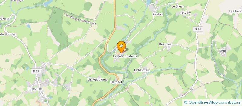 localisation de l'entreprise MONSIEUR GERARD LAFAYE à LOURDOUEIX-SAINT-PIERRE