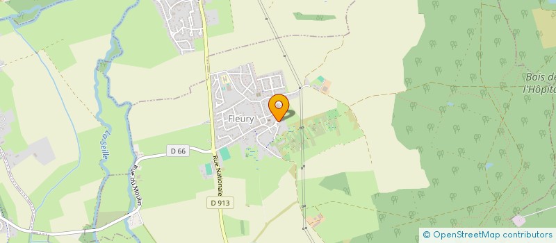 localisation de l'entreprise MONSIEUR GERARD LAGRUE  LOUVIGNY