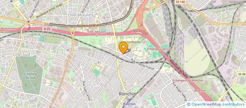 localisation de l'entreprise MONSIEUR GERARD LALOT à LILLE