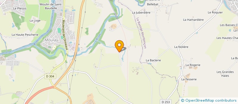 localisation de l'entreprise MONSIEUR GERARD LAMARE  MAYENNE