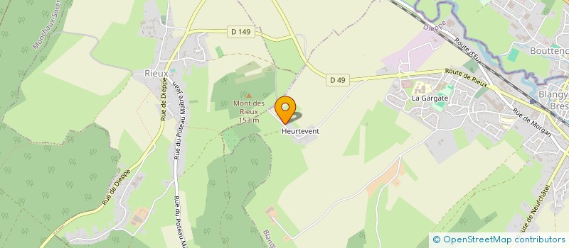 localisation de l'entreprise MONSIEUR GERARD LAMBART  BLANGY-SUR-BRESLE