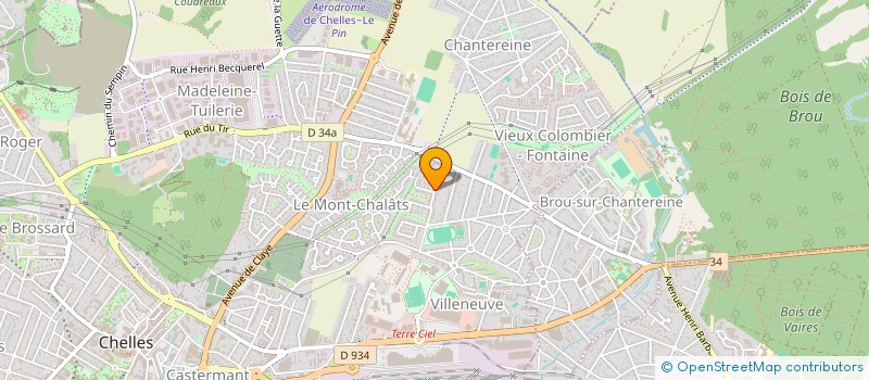 localisation de l'entreprise MONSIEUR GERARD LAMBERT à CHELLES