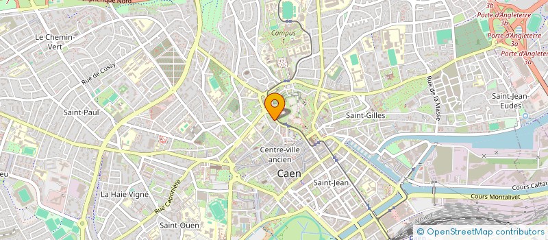 localisation de l'entreprise MONSIEUR GERARD LANCELIN à CAEN