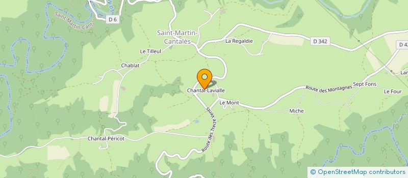 localisation de l'entreprise MONSIEUR GERARD LAPIE à SAINT-CIRGUES-DE-MALBERT