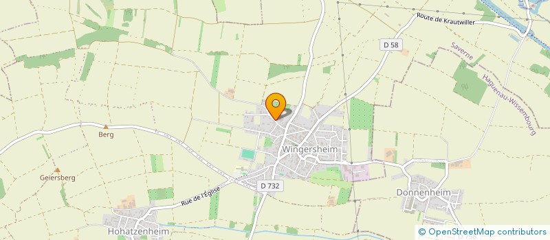 localisation de l'entreprise MONSIEUR GERARD LAPP  WINGERSHEIM LES QUATRE BANS