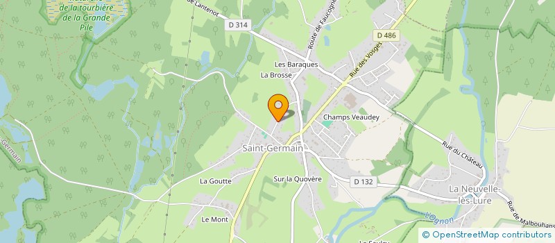 localisation de l'entreprise MONSIEUR GERARD LAROCHE à BOUHANS-LES-LURE
