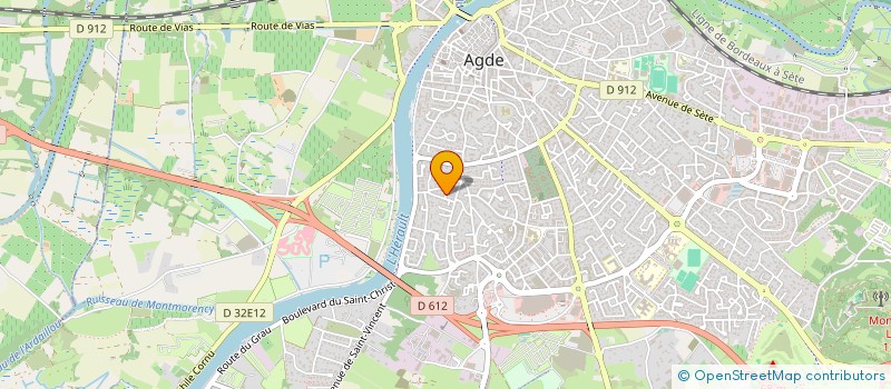 localisation de l'entreprise MONSIEUR GERARD LASSUS à AGDE
