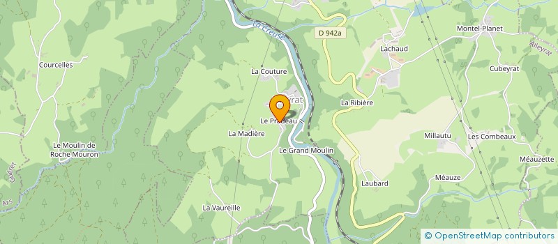 localisation de l'entreprise MONSIEUR GERARD LATOUR à SAINT MAIXANT