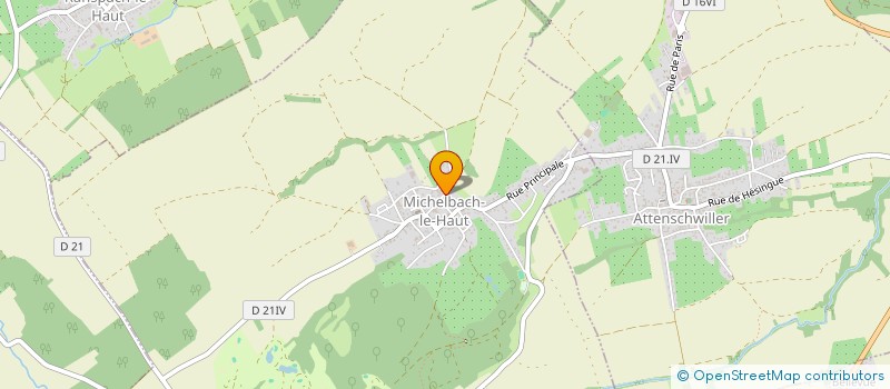 localisation de l'entreprise MONSIEUR GERARD LATSCHA  MICHELBACH-LE-HAUT