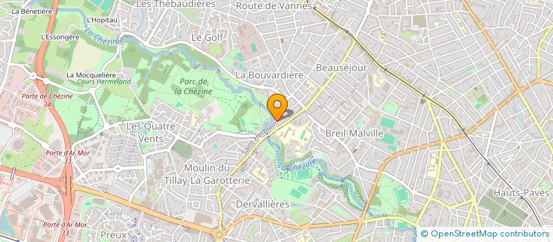 localisation de l'entreprise MONSIEUR GERARD LAUNAY  SAINT-HERBLAIN