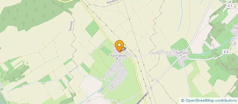 localisation de l'entreprise MONSIEUR GERARD LAURENT  FERRIERES