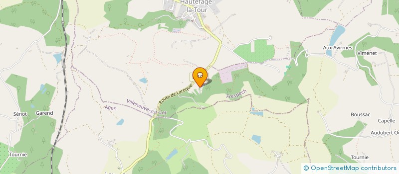 localisation de l'entreprise MONSIEUR GERARD LAURENT  TRENTELS