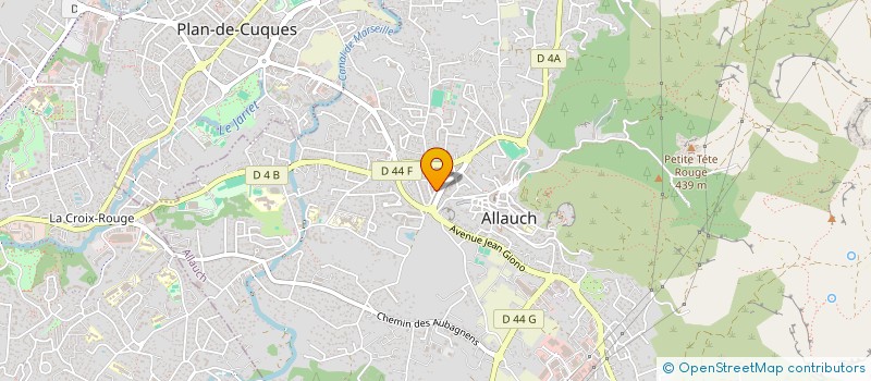 localisation de l'entreprise MONSIEUR GERARD LAURIN  ALLAUCH