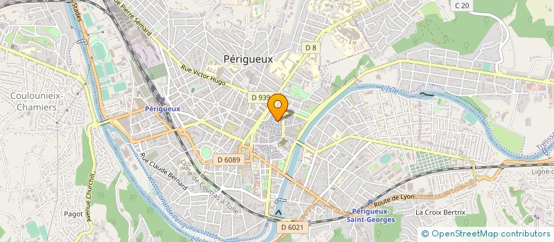 localisation de l'entreprise MONSIEUR GERARD LAVAUD à PERIGUEUX