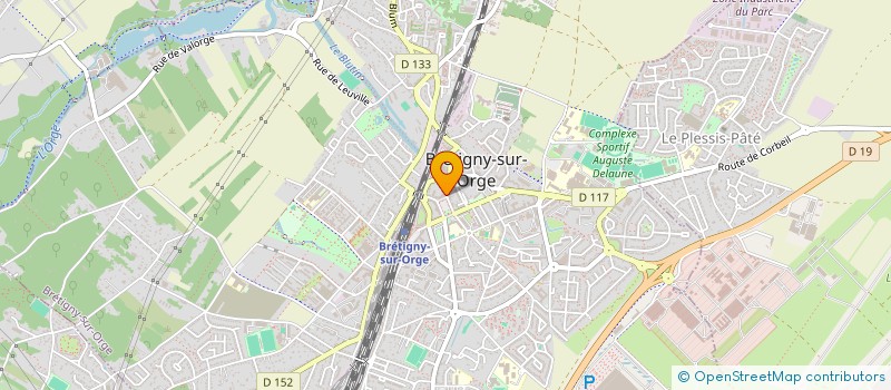 localisation de l'entreprise MONSIEUR GERARD LAVIGNE à BRETIGNY-SUR-ORGE