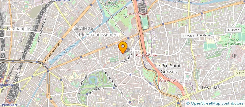 localisation de l'entreprise MONSIEUR GERARD LAYANI à PARIS