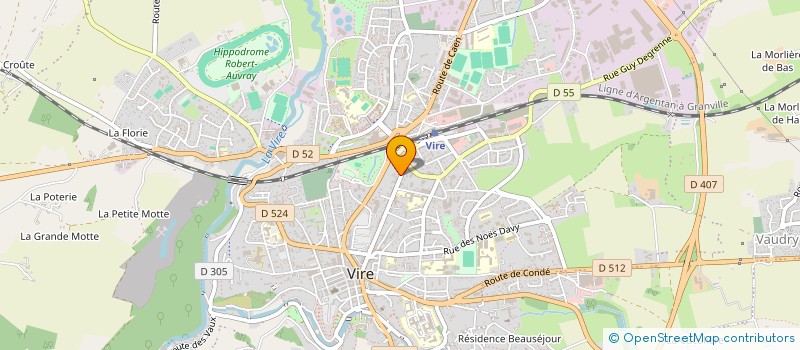 localisation de l'entreprise MONSIEUR GERARD LE BACHELET à VIRE-NORMANDIE