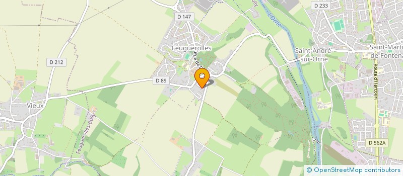 localisation de l'entreprise MONSIEUR GERARD LE BARRON  CAEN