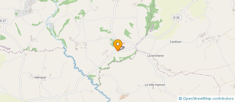 localisation de l'entreprise MONSIEUR GERARD LE FEUVRE à PLOEUC-L'HERMITAGE