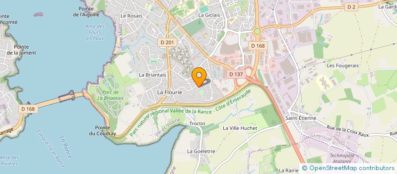 localisation de l'entreprise MONSIEUR GERARD LE GAL  SAINT-MALO
