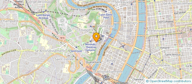 localisation de l'entreprise MONSIEUR GERARD LE GALL  LYON