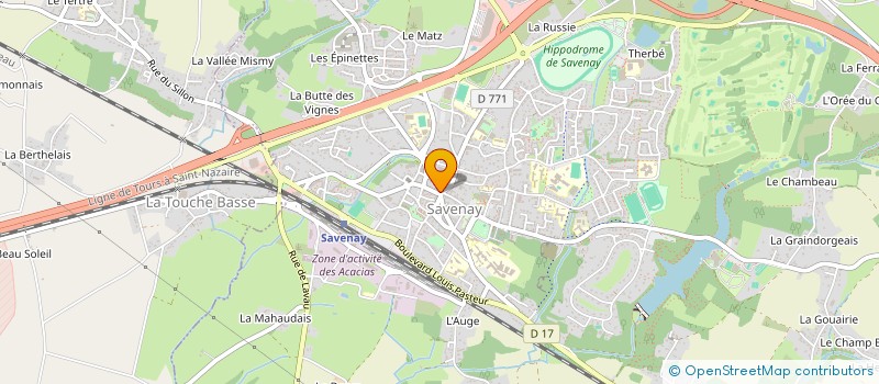 localisation de l'entreprise MONSIEUR GERARD LE MOENE  PRINQUIAU