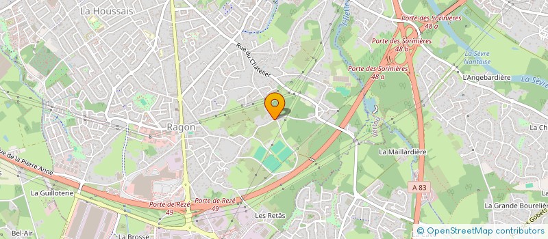 localisation de l'entreprise MONSIEUR GERARD LE PODRAS  REZE