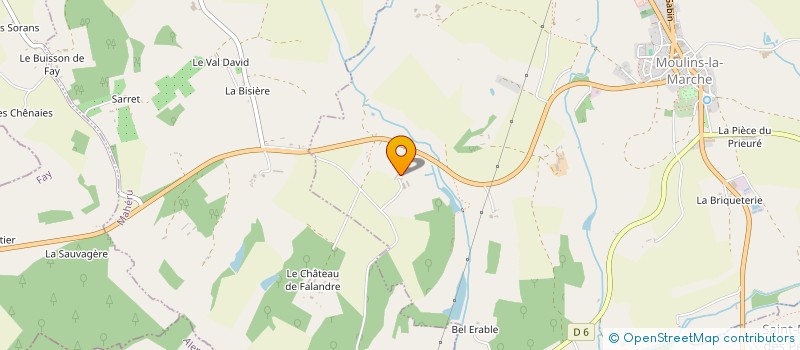 localisation de l'entreprise MONSIEUR GERARD LE TORS DE CRECY à MOULINS-LA-MARCHE