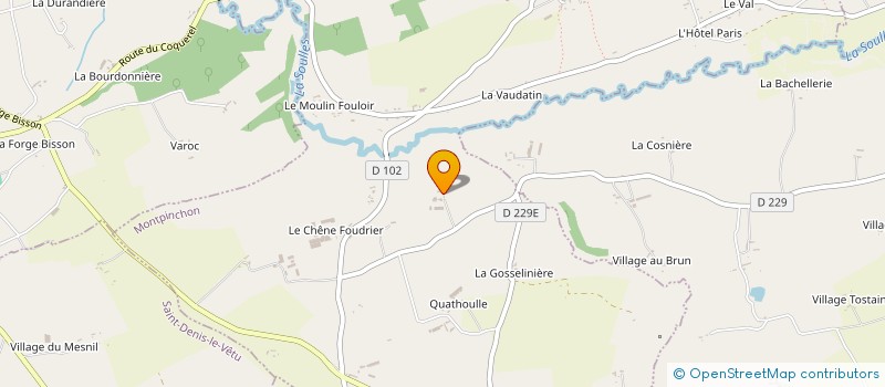 localisation de l'entreprise MONSIEUR GERARD LEBEHOT à MONTPINCHON