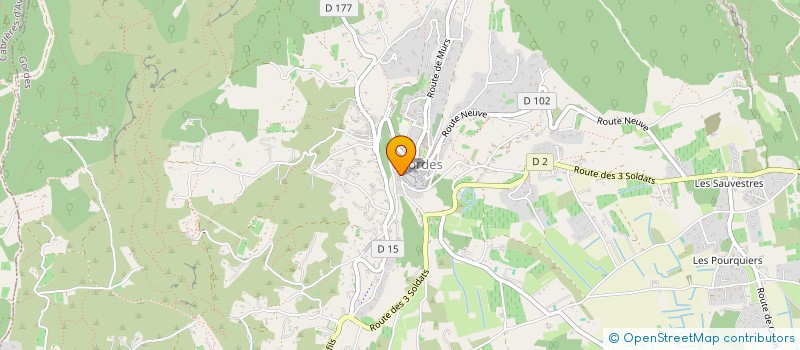 localisation de l'entreprise MONSIEUR GERARD LEBOUCHET à GORDES