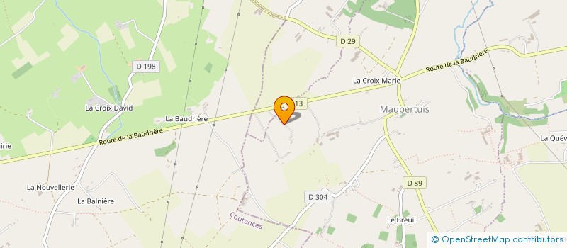 localisation de l'entreprise MONSIEUR GERARD LEBOUVIER à MONTABOT